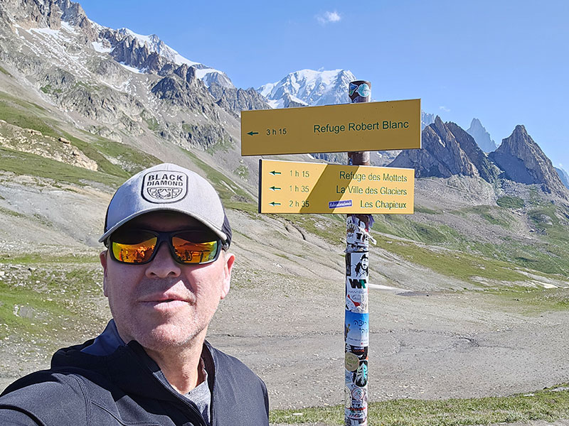 Trekking alrededor del Mont Blanc