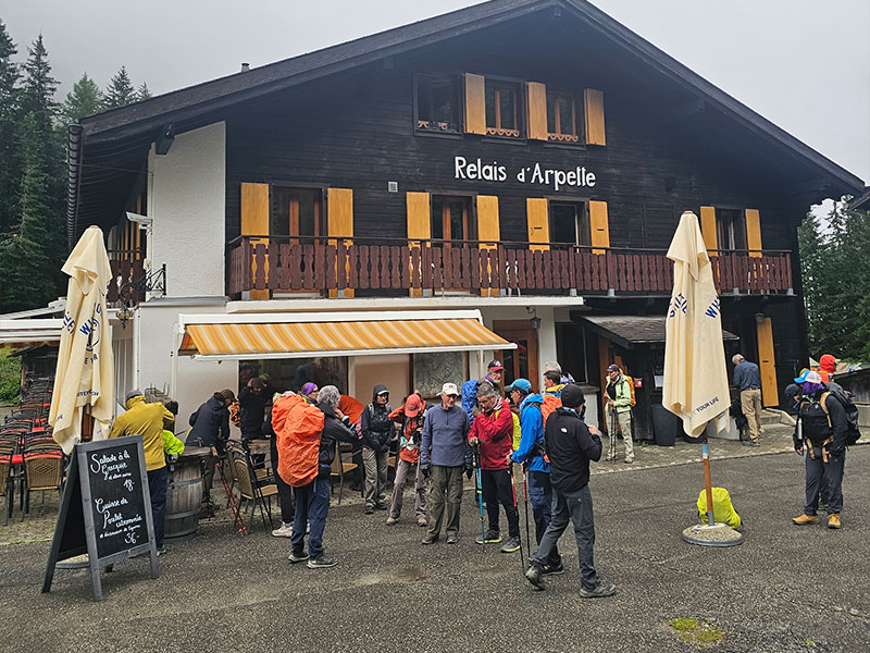 Trekking alrededor del Mont Blanc